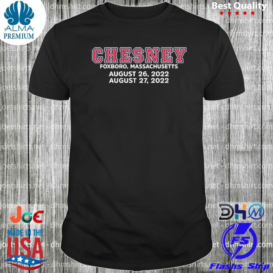 Kenny chesney no shoes nation gillette stadium foxboro Massachusetts august 2627 2022 shirt