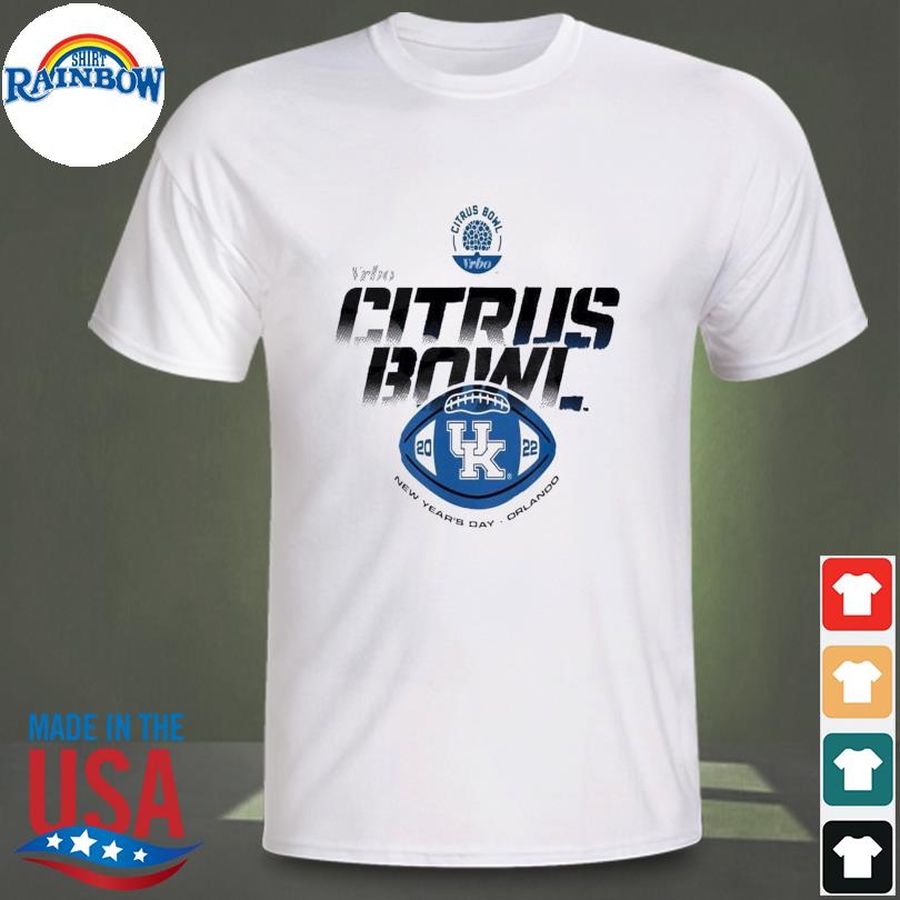 Kentucky Football 2022 Vrbo Citrus Bowl New Years Day T-Shirt