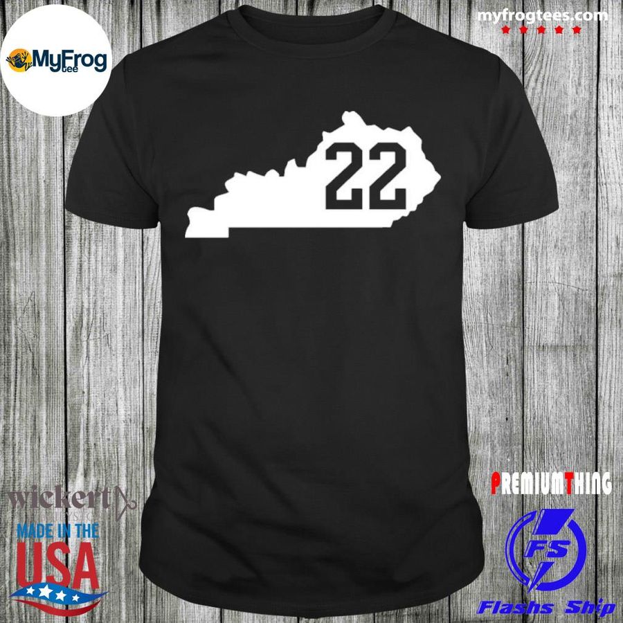 Kentucky number 22 catsby90 throwboytees merch shirt