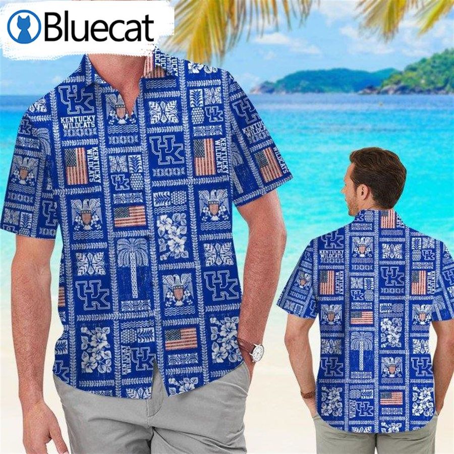 Kentucky Wildcats Summer Commemorative Hawaiian Shirt