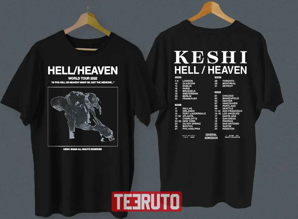 Keshi Hell Heaven World Tour 2022 Unisex T-Shirt