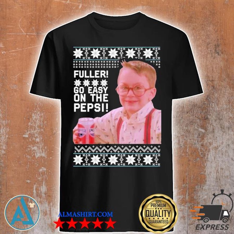 Kevin mccallister go easy on the pepsi Christmas sweater