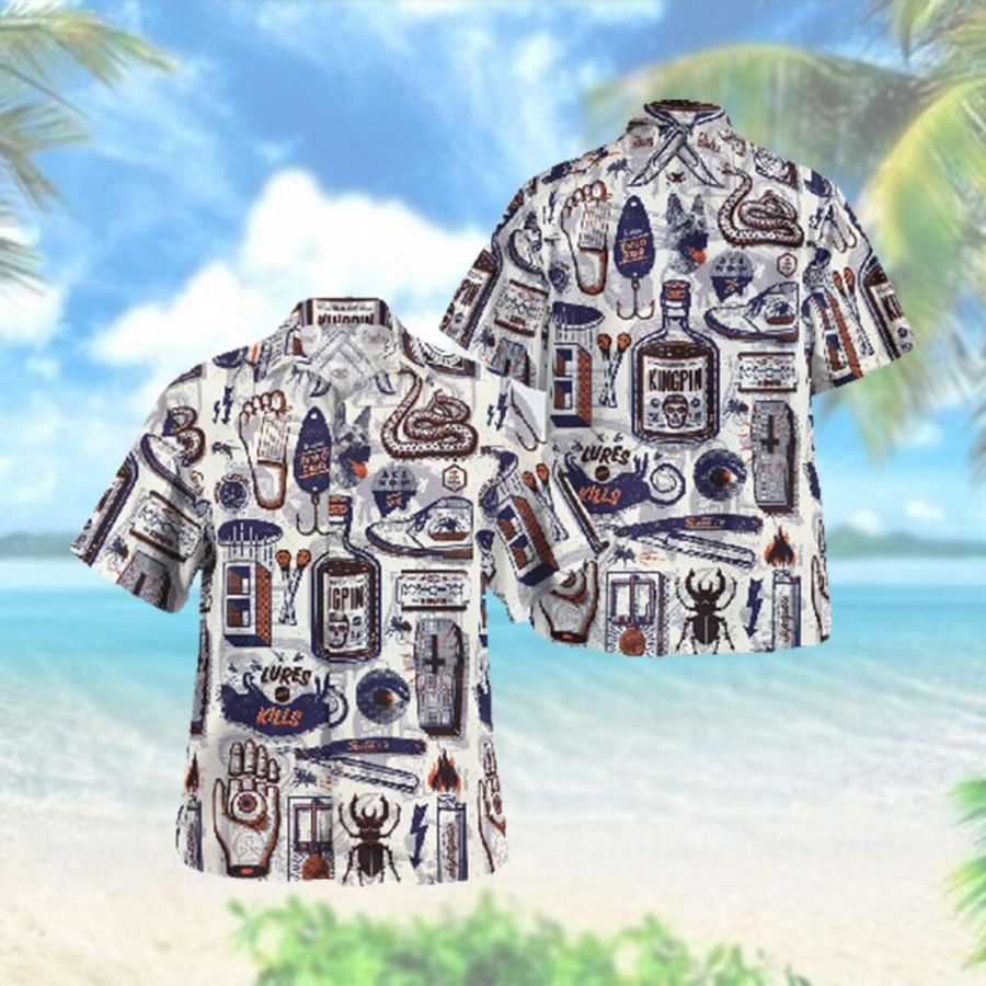 Kingpin Supervillain Hawaiian Hawaiian Shirt