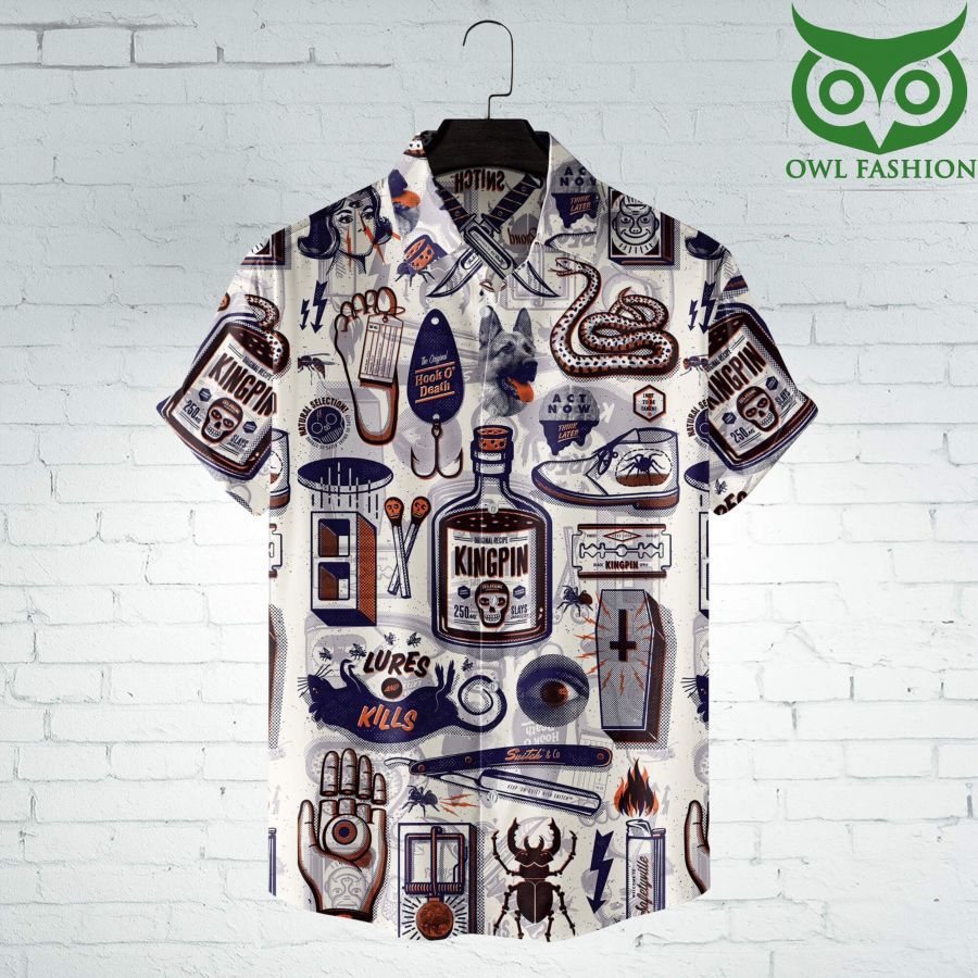 Kingpin Supervillain Hawaiian Shirt