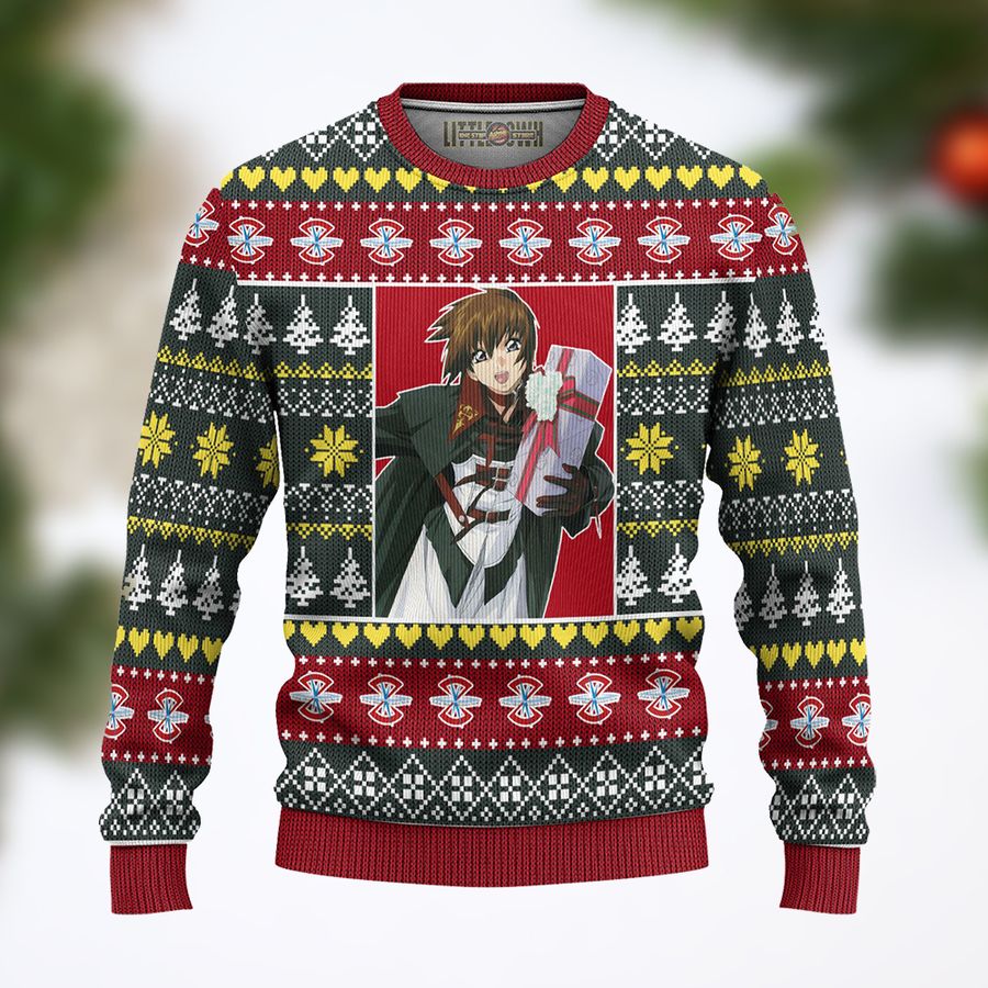 Kira Yamato Anime Custom Gundam Ugly Sweater