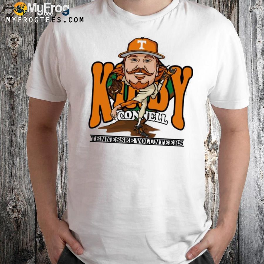Kirby connell caricature Tennessee volunteers shirt