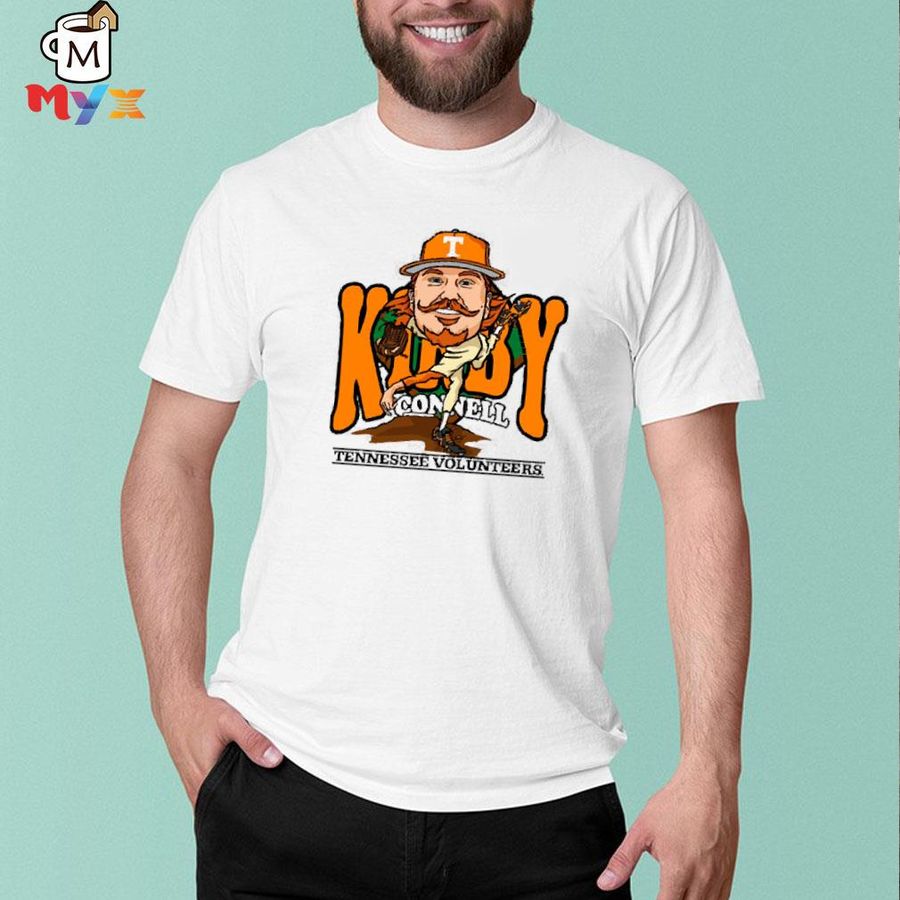 Kirby connell caricature volshop kirby connell Tennessee volunteers utvolshop shirt