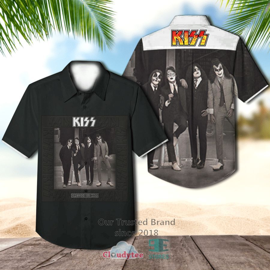 Kiss Band Dressed To Kill Album Hawaiian Shirt – LIMITED EDITION