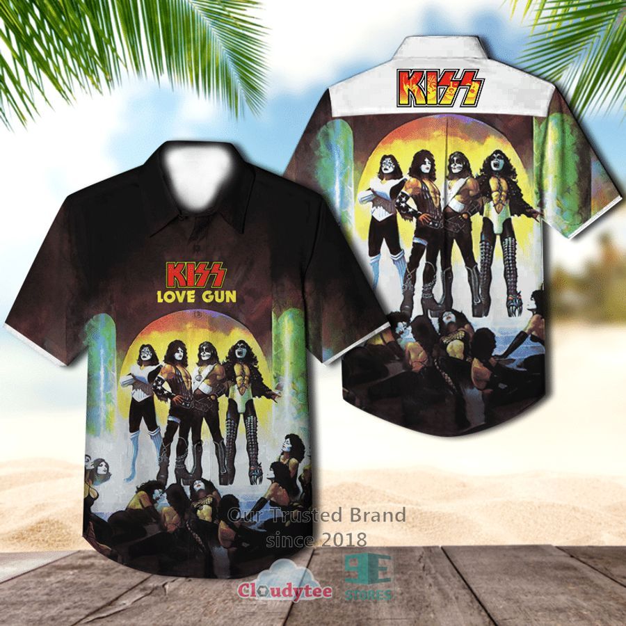 Kiss Band Love Gun Album Hawaiian Shirt – LIMITED EDITION