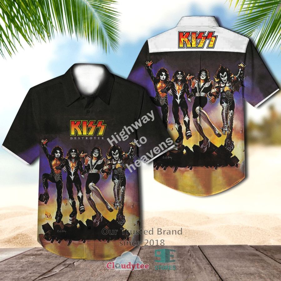 Kiss Destroyer Casual Hawaiian Shirt – LIMITED EDITION