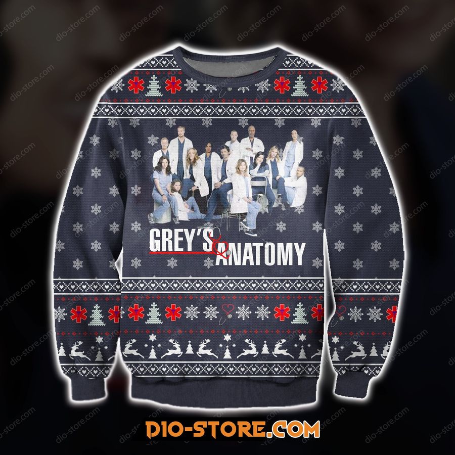 Knitting Pattern Greys Anatomy For Unisex Ugly Christmas Sweater All