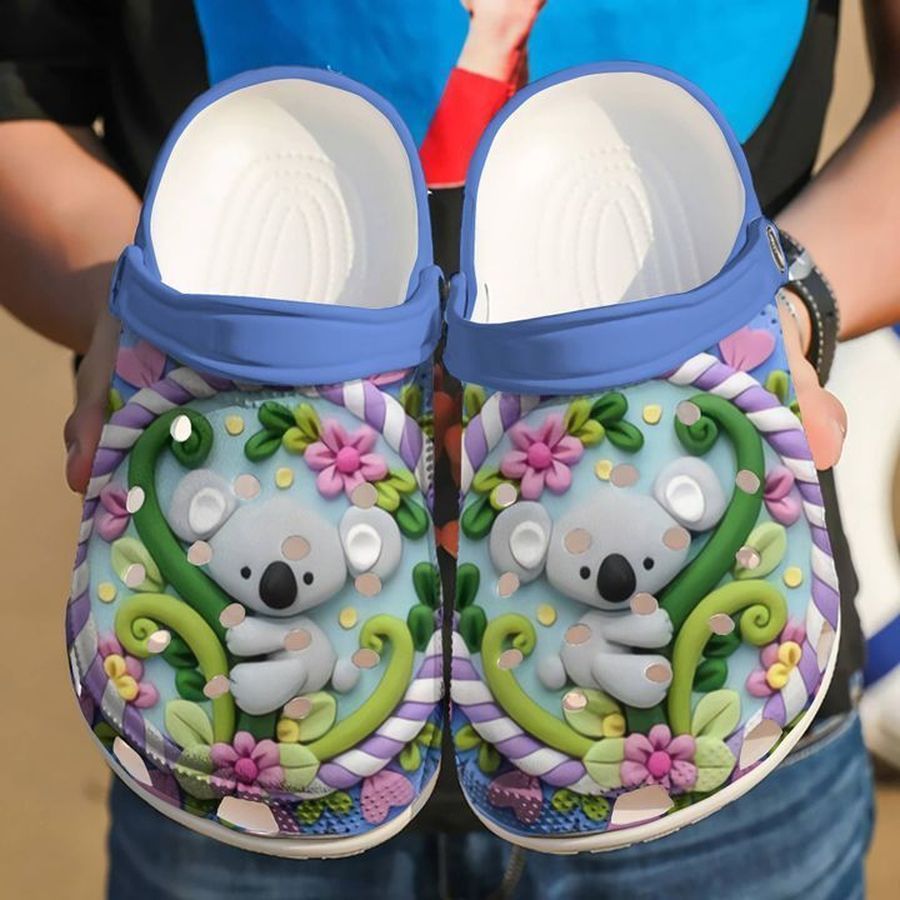 Koala Lover Sku 1529 Crocs Clog Shoes