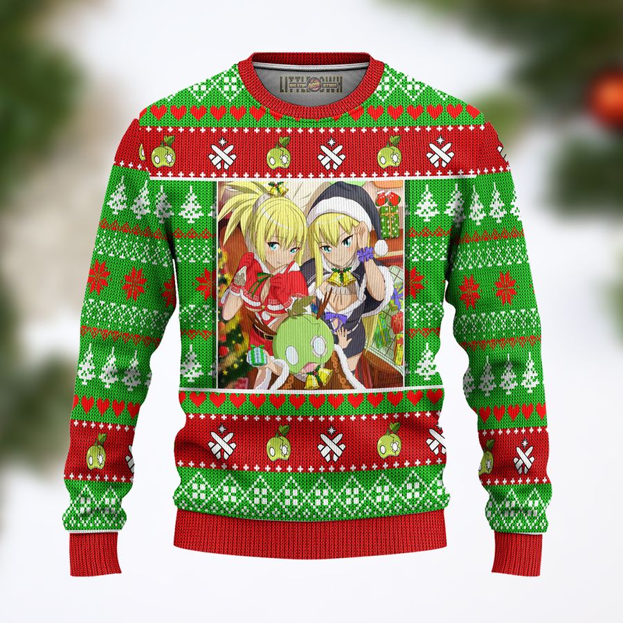 Kohaku X Ruri X Suika Anime Custom Dr Stone Ugly Sweater