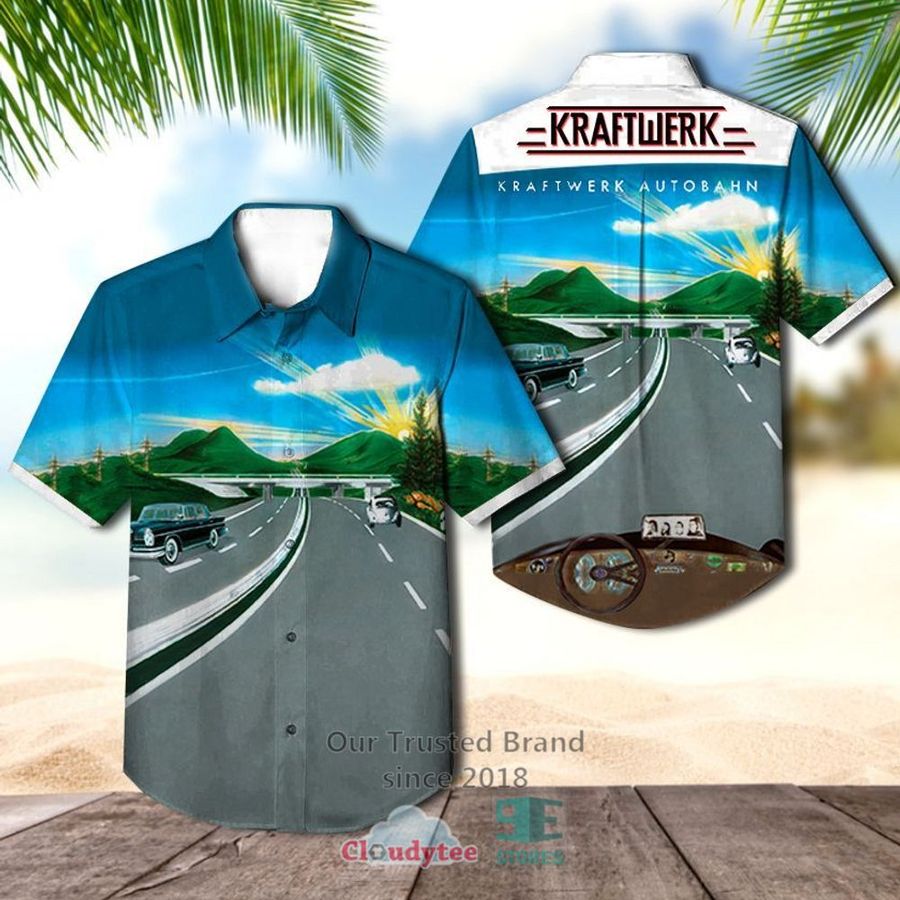 Kraftwerk Autobahn Albums Hawaiian Shirt – LIMITED EDITION