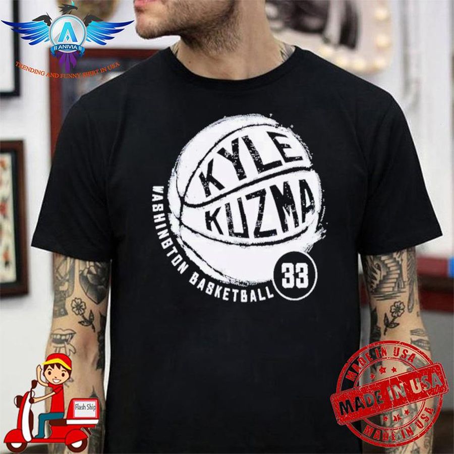 Kyle Kuzma Washington Basketball 33 Vintage Shirt