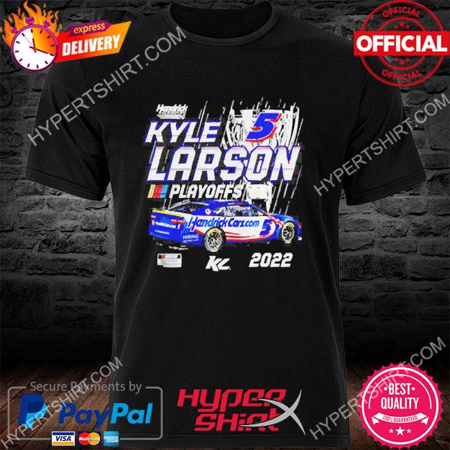 Kyle Larson Hendrick Motorsports Team Collection Black 2022 NASCAR Cup Series Playoffs T-shirt