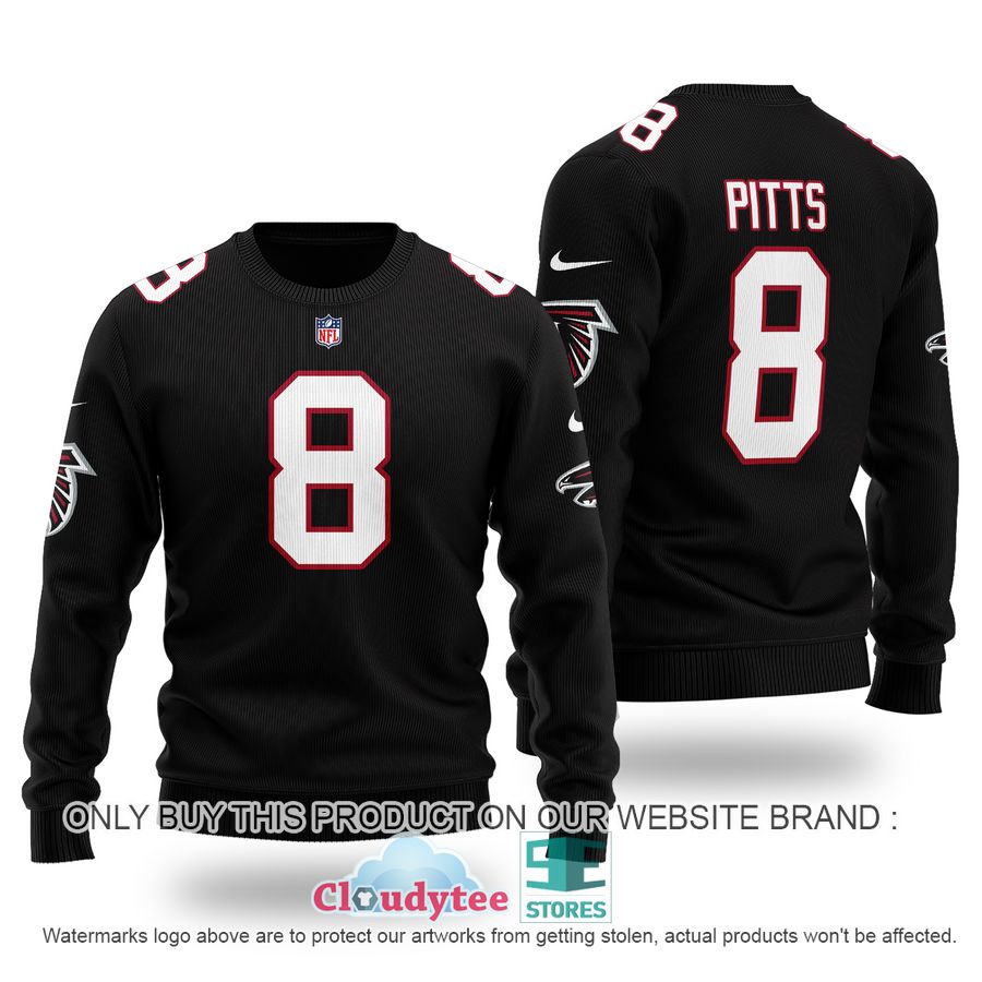 Kyle Pitts 8 Atlanta Falcons Ugly Sweater – LIMITED EDITION