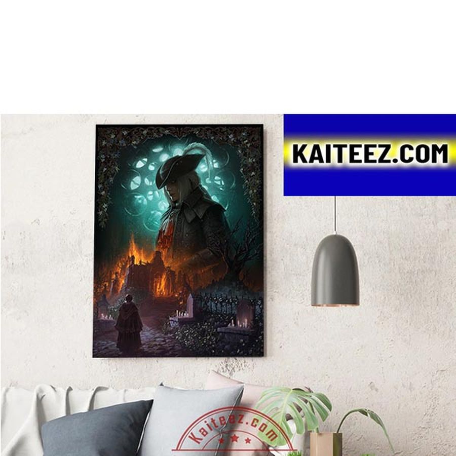 Lady Maria x Bloodborne Fan Art ArtDecor Poster Canvas