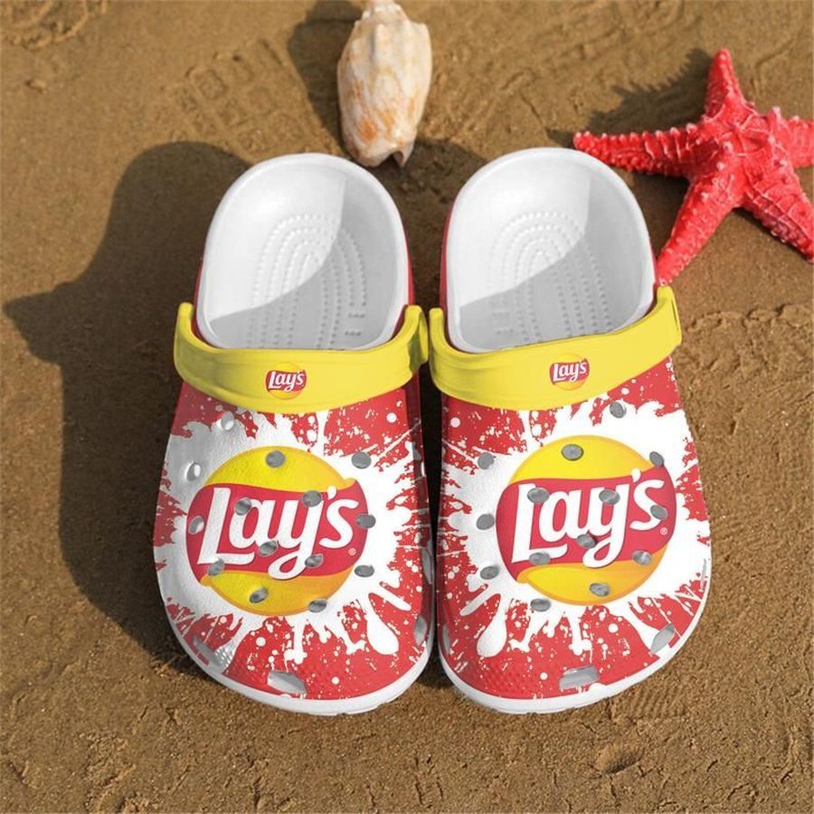 Lays Chips Crocband Clog Clog Comfortable For Mens And Womens Classic Clog Water Shoes Lays Chips Lovers Crocs V1