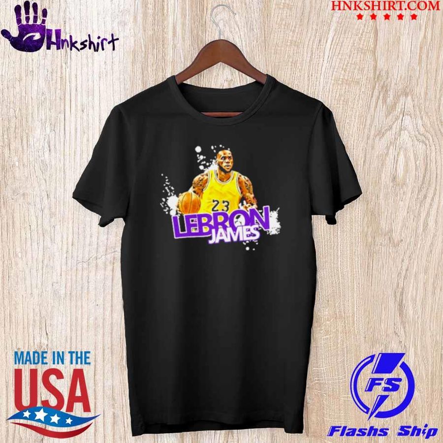 Lebron James Lakers Los Angeles Basketball Nba Usa Shirt