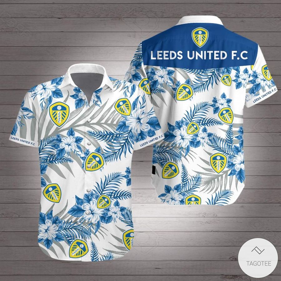 Leeds United Fc Hawaiian Shirt