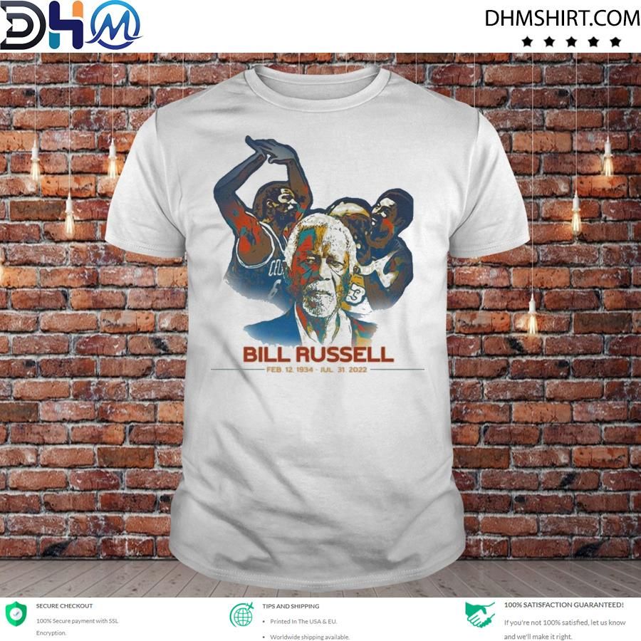 Legend Bill Russell Rip 1934 2022 T-Shirt