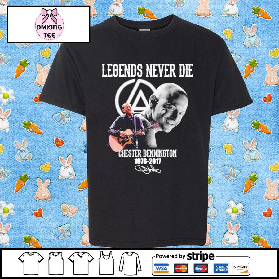 Legends Never Die Chester Bennington 1976-2017 Signatures Shirt
