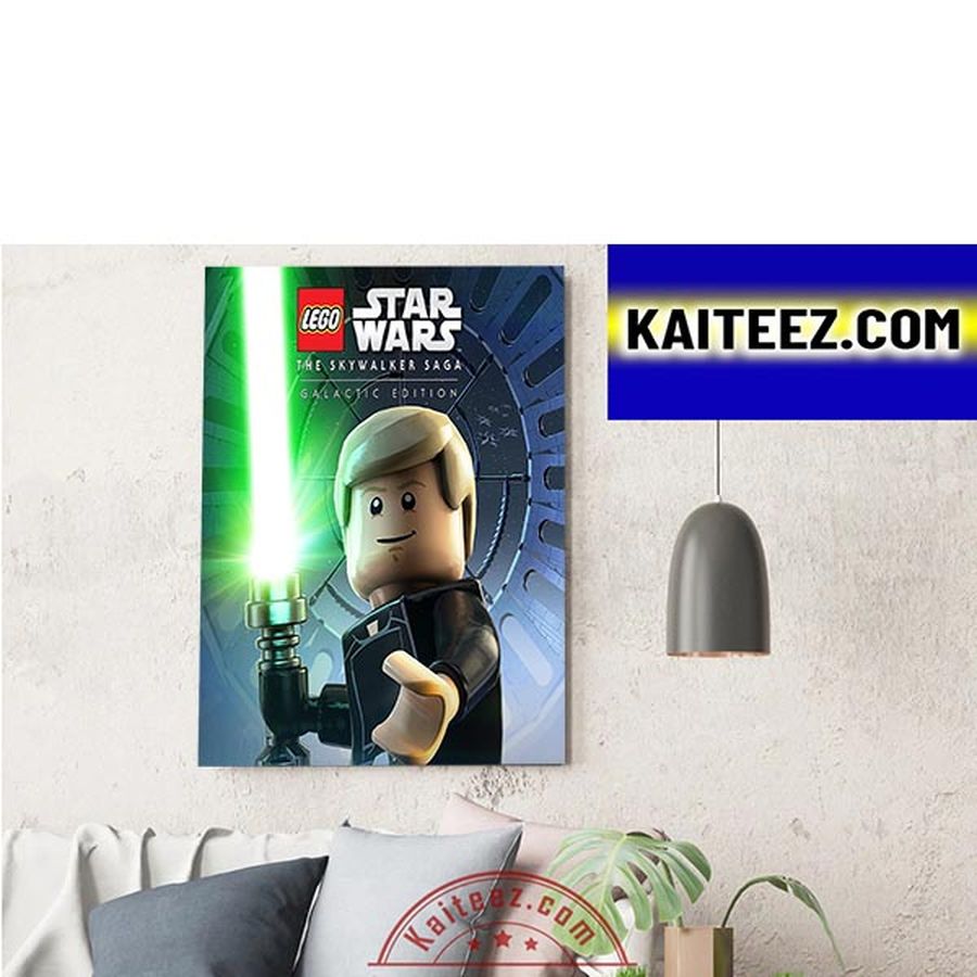 Lego Star Wars Game The Skywalker Saga Galactic Edition Decorations Poster Canvas
