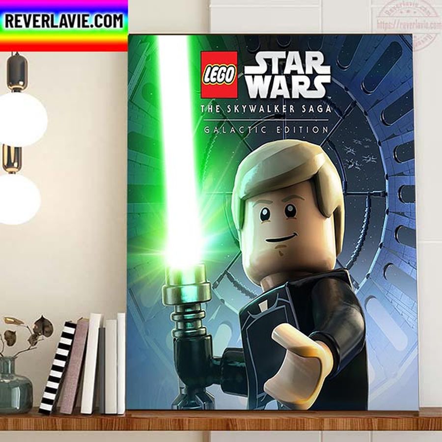 Lego Star Wars Game The Skywalker Saga Galactic Edition Home Decor Poster Canvas