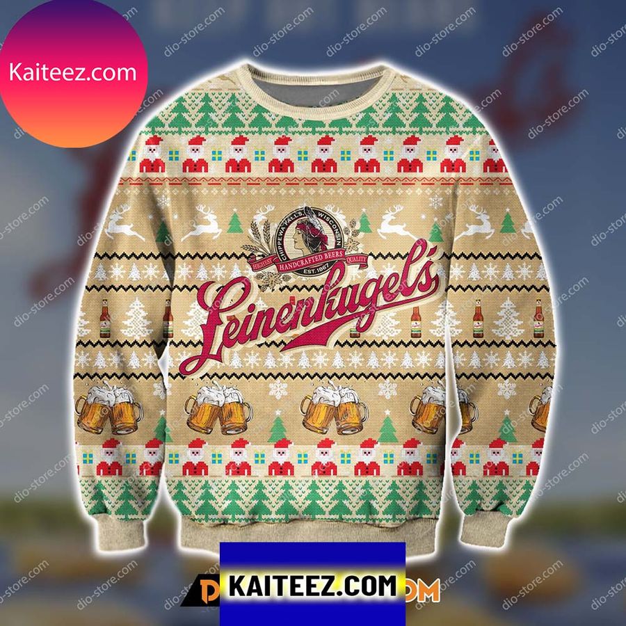 Leinenkugel's Beer Knitting Pattern Christmas Ugly Sweater