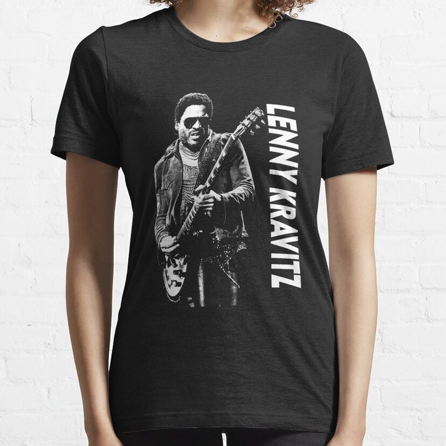 Lenny Guitar Music Legend American Singer Kravitz Essential T-Shirt