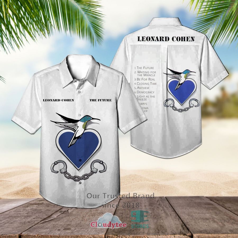 Leonard Cohen The Future Album Hawaiian Shirt – LIMITED EDITION