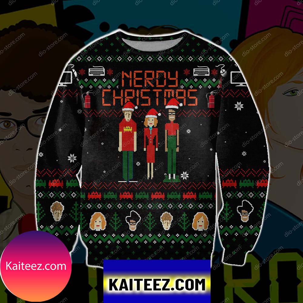 Let It Crowd 3d Print Christmas Ugly Sweater