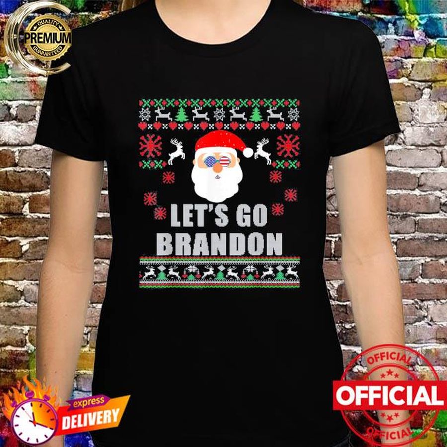 Let's go branson brandon ugly Christmas sweater anti liberal sweater