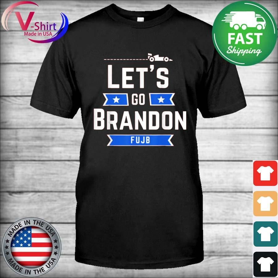 Let’s Go Brandon American Flag F1 Red Shirt