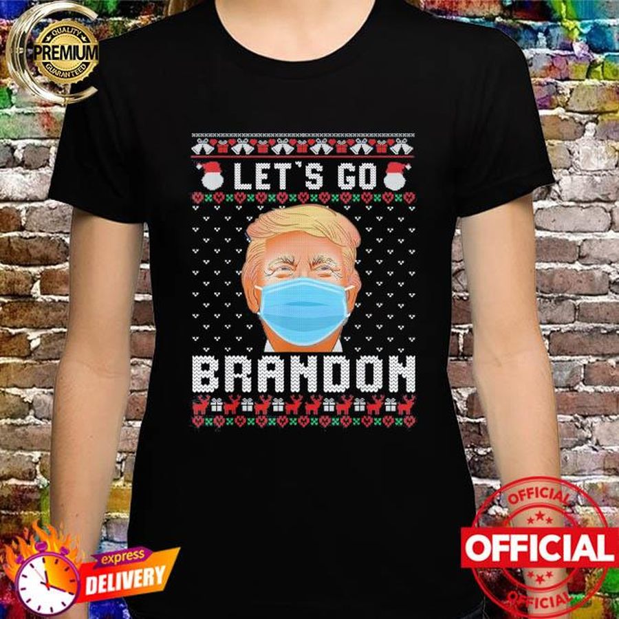 Let’s Go Brandon Trump Ugly Christmas Shirt