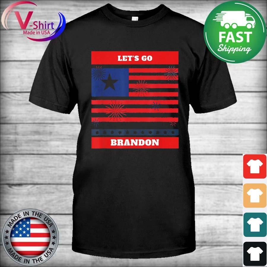 LET’S GO BRANDON With US Flag T-Shirt