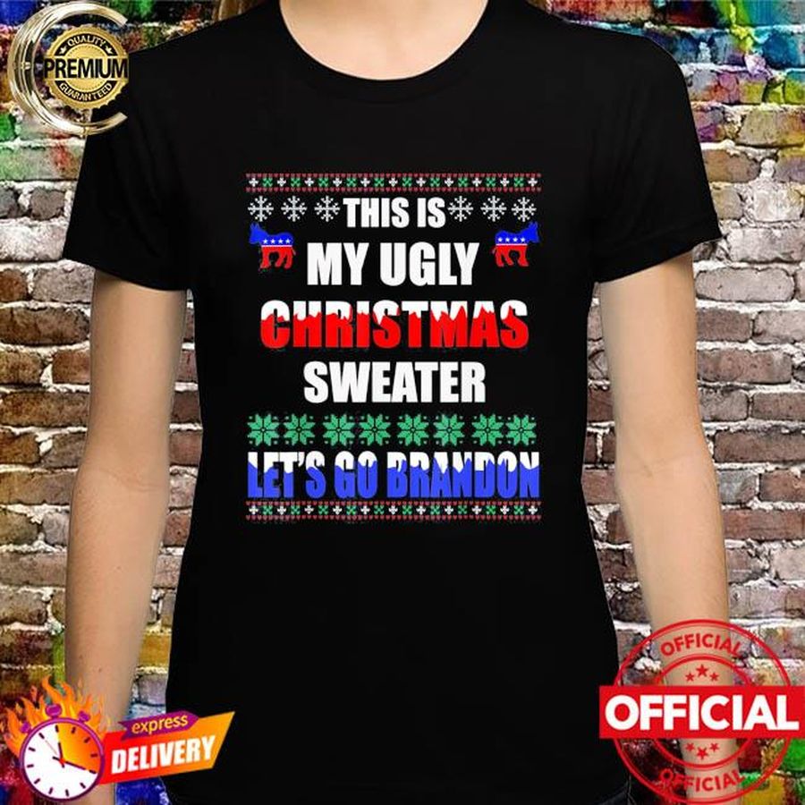 Let’s Go Branson Brandon Ugly Sweater Style Xmas Shirt