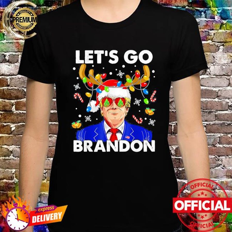 Let’s Go Trump Brandon Ugly Christmas T Shirt