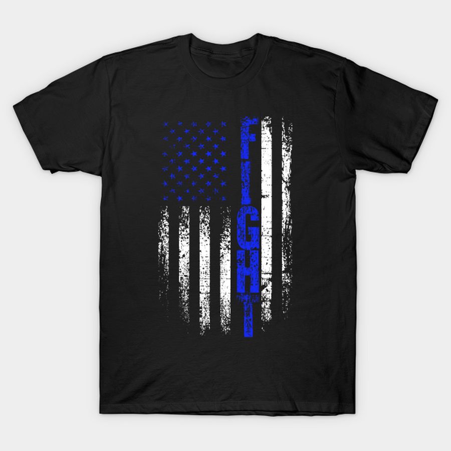 Leukodystrophies Awareness Ribbon American Flag - In This Family We Fight Together T-shirt, Hoodie, SweatShirt, Long Sleeve