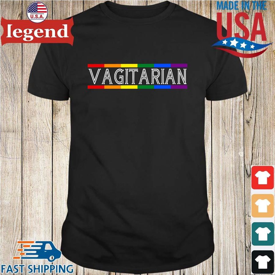 LGBT vagitarian shirt