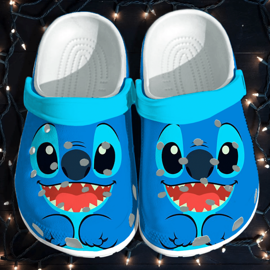 Lilo and Stitch Crocs Crocband Clogs, Comfy Footwear.png