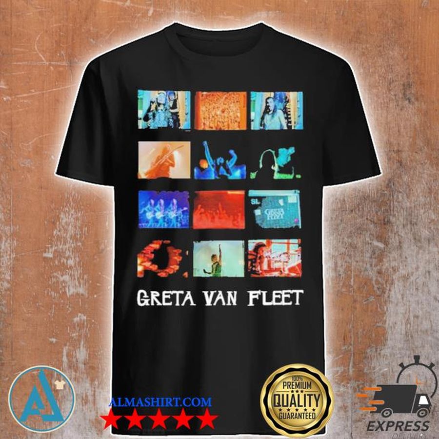 Limited edition greta van fleet merch shirt