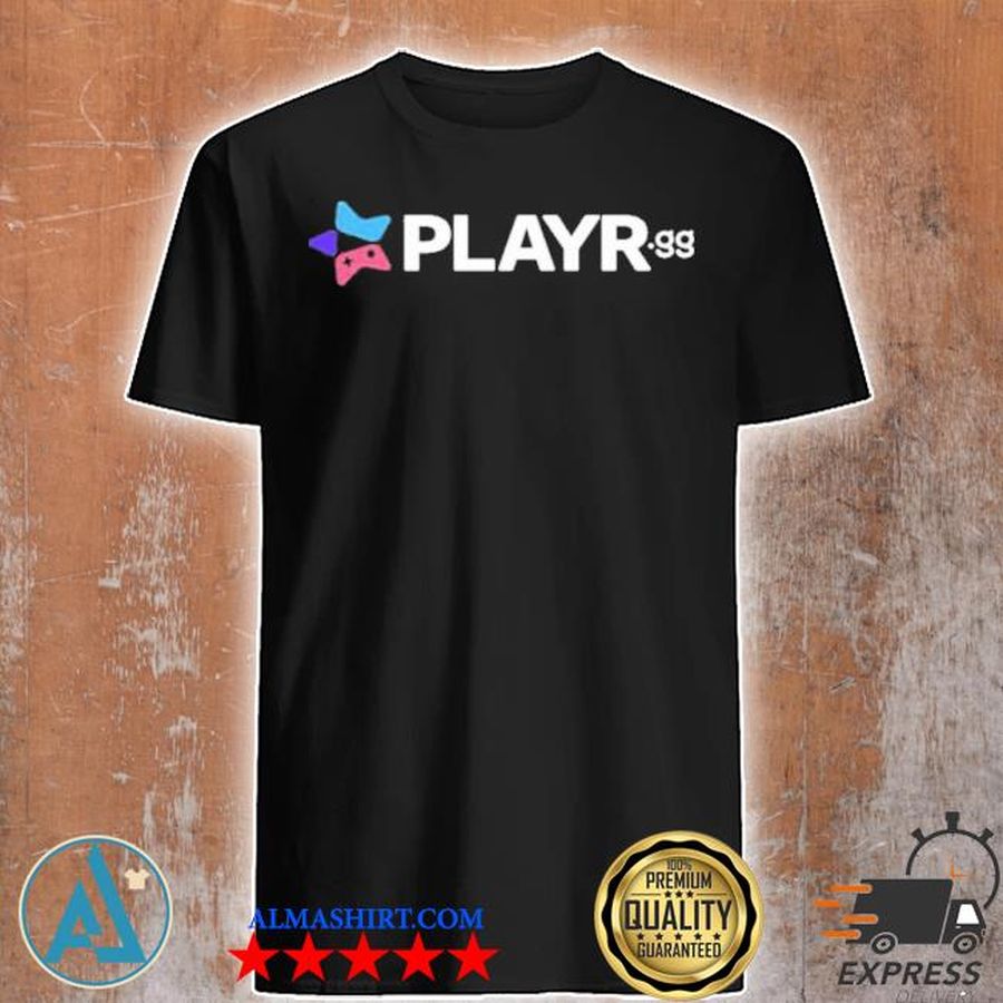 Limited edition playr merch playr gg shirt