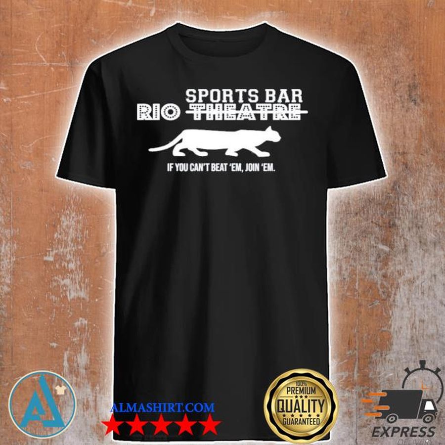 Limited edition rio sports bar cut shirt