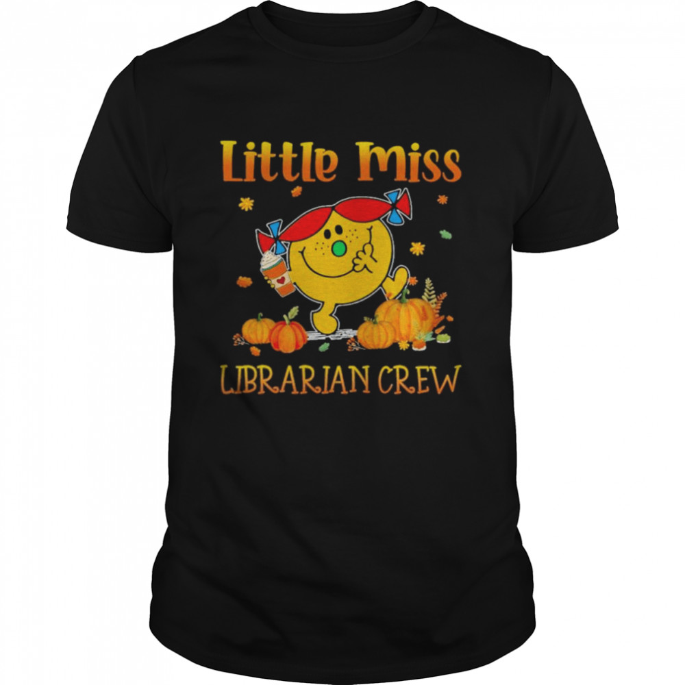 Little Miss Librarian Crew Thanksgiving shirt
