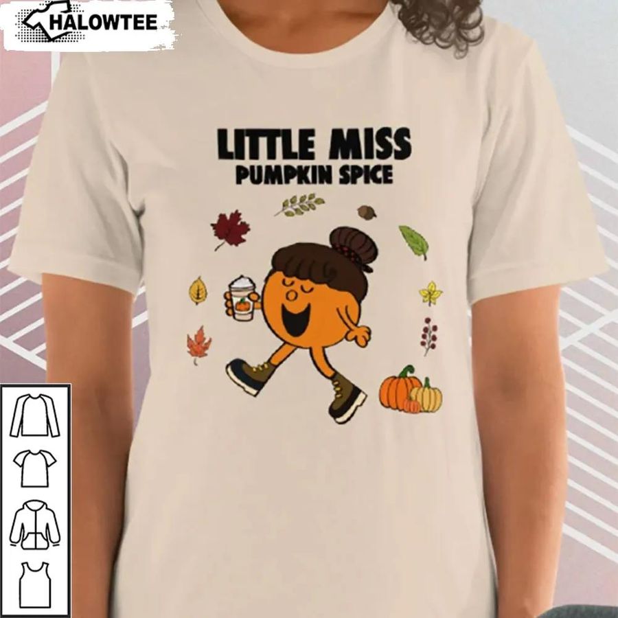 Little Miss Pumpkin Spice Classic Unisex Shirt Halloween Gift