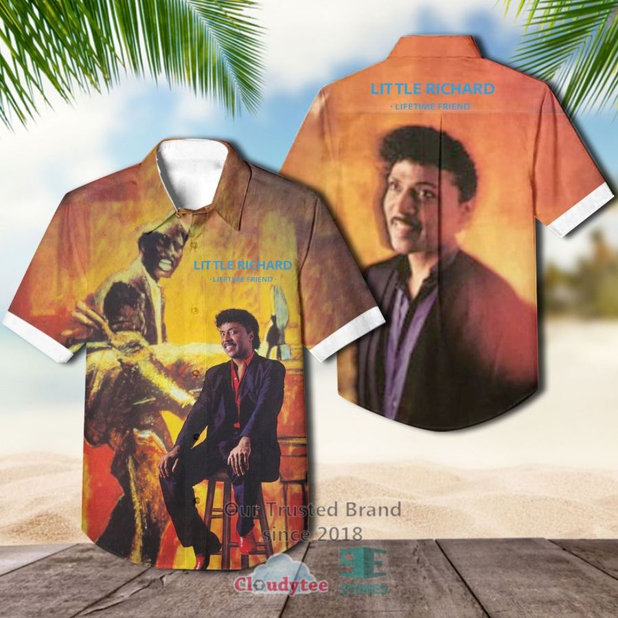 Little Richard Lifetime Friend Albums Hawaiian Shirt – LIMITED EDITION