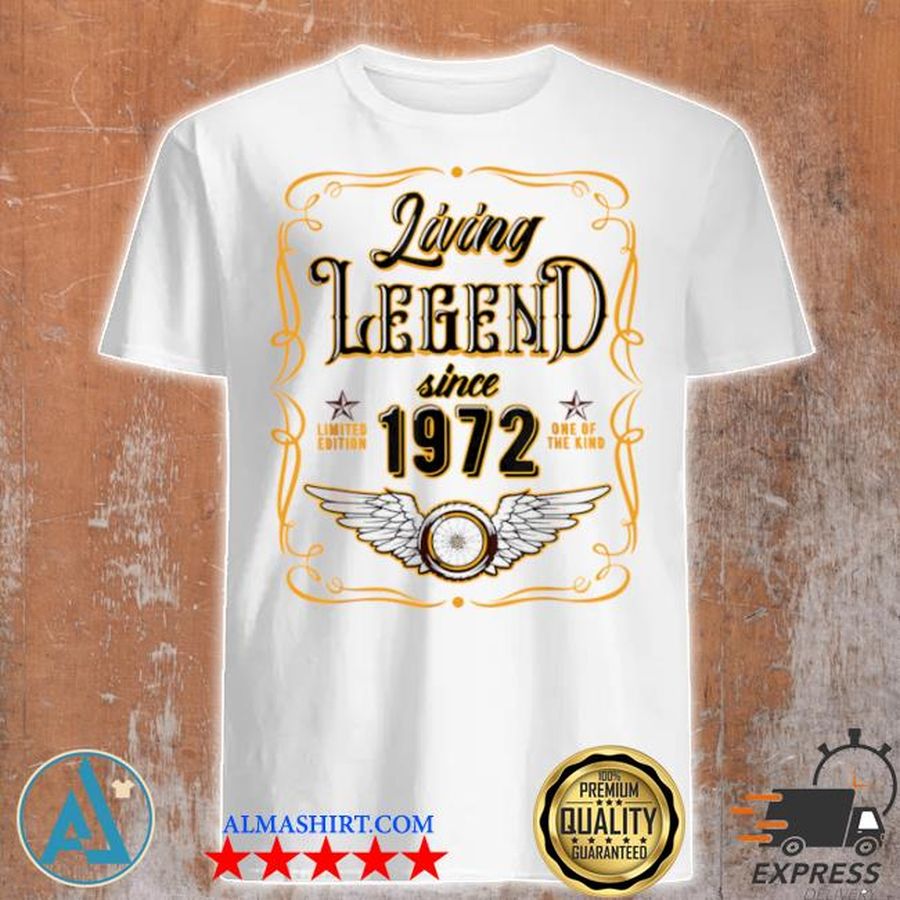 Living legend since 1972 48th birthday shirt