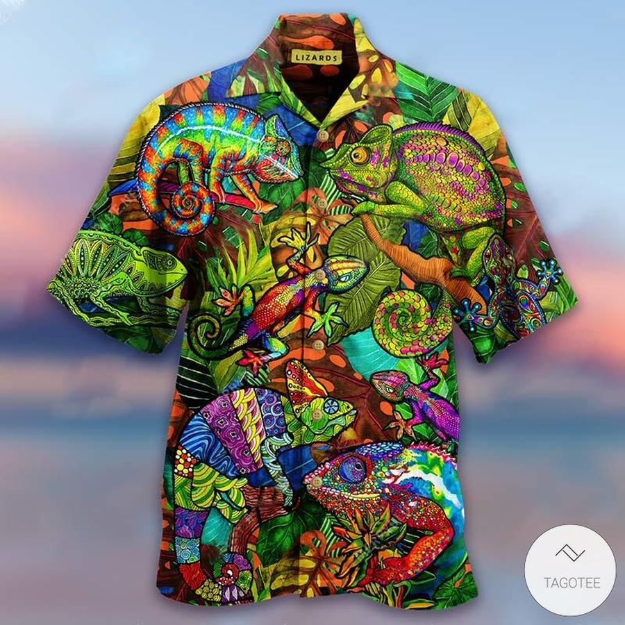 Lizard Unisex Hawaiian Shirt